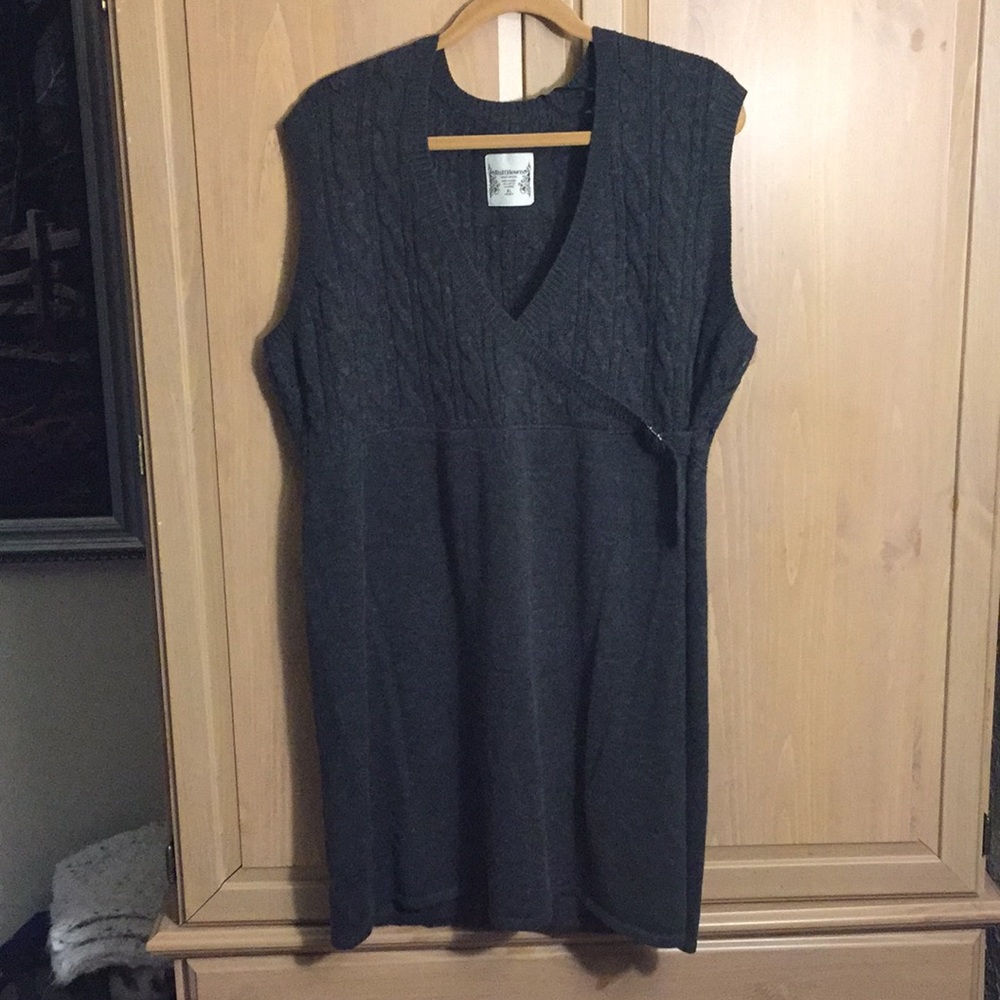 Ruff Hewn sleeveless sweater dress